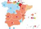 Posibles gobiernos autónomos en España