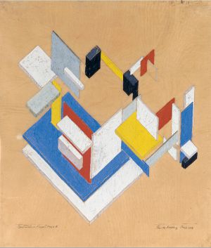 Construcción espaciotemporal II, de Teo van Doesburg.