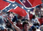 La bandera confederada, un símbolo del sur de Estados Unidos