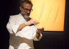 Los platos de Massimo Bottura conviven con obras de arte