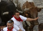 San Fermín, dia 1: tres ferits per cornada