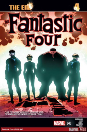 Último cómic de Los Cuatro Fantásticos.
