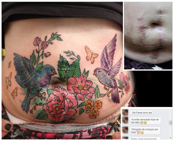 La tatuadora que cubre las marcas de violencia doméstica La tatuadora que cubre las marcas de violencia doméstica