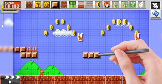 Una imagen de 'Super Mario Maker', el háztelo-tu-mismo de esta saga. Una imagen de 'Super Mario Maker', el háztelo-tu-mismo de esta saga.