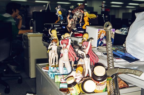 Los rincones de las oficinas de From Software, el estudio que produce el videojuego.