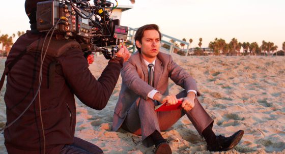 Tobey Maguire interpretando a Bobby Fischer en 'Sacrificio de peón'.