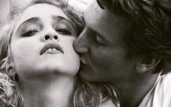 Madonna y Sean Penn, en los 80.