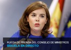 Directo: Rueda de prensa tras el Consejo de Ministros Directo: Rueda de prensa tras el Consejo de Ministros