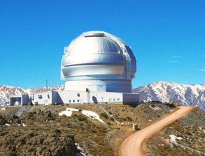 Telescopio Gemini Sur, en Chile.