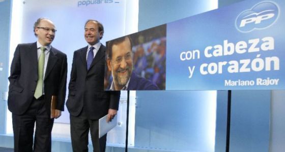Gabriel Elorriaga y Pío García Escudero presentan la campaña del PP "con cabeza y corazón"