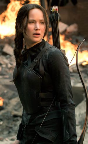 Jennifer Lawrence en "Los juegos del hambre"