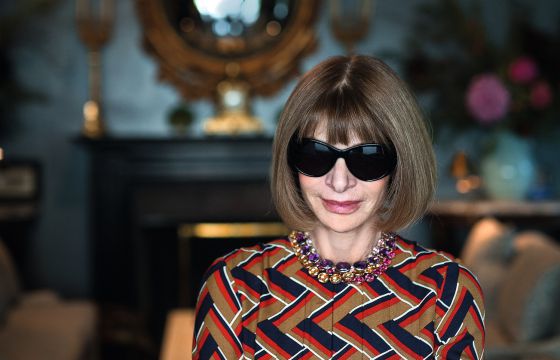 Anna Wintour, en Madrid.