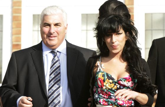 Mitch y Amy Winehouse