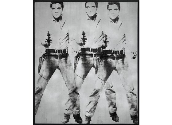 Andy Warhol, 'Triple Elvis’, 1963. Andy Warhol, 'Triple Elvis’, 1963.