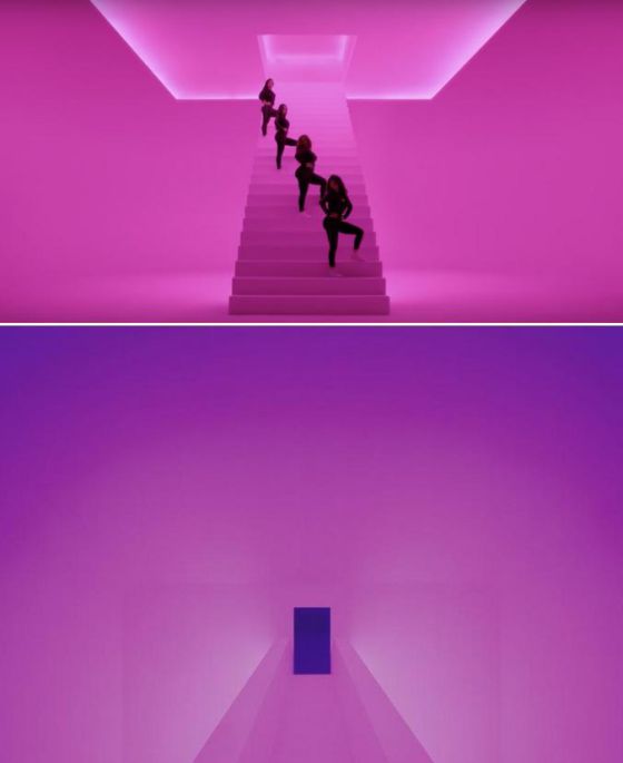 magen del video ‘Hotline Bling’ de Drake. James Turrel, 'Amrta’, 2011 magen del video ‘Hotline Bling’ de Drake. James Turrel, 'Amrta’, 2011