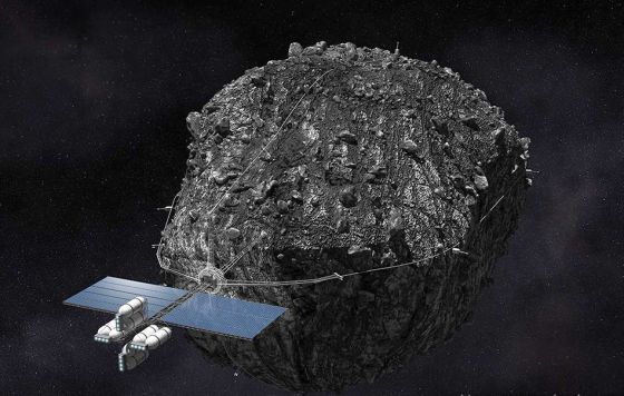 Recreación de la tecnología para la minería de asteroides