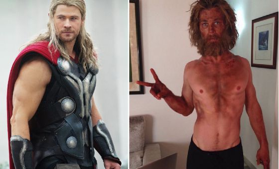 El actor Chris Hemsworth