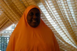 La profesora nigeriana Habiba Mohammed en Londres.