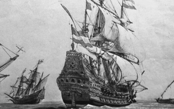 El galeón \'San José\' de la Armada española, en un grabado de la época.