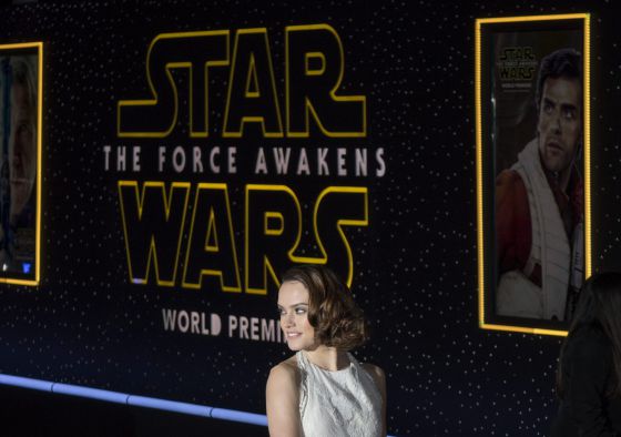 La actriz británica Daisy Ridley, nuevo rostro de 'Star Wars: El Despertar de la Fuerza'