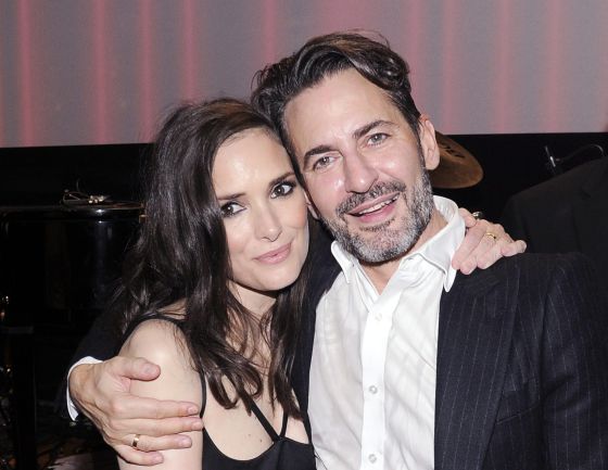 Marc Jacobs y Wynona Rider, el pasado mes de septiembre.