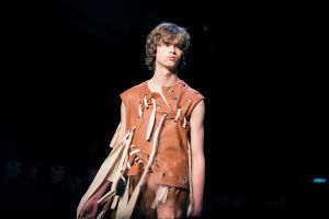 Craig Green enamoró con su visión fragmentada de la moda.