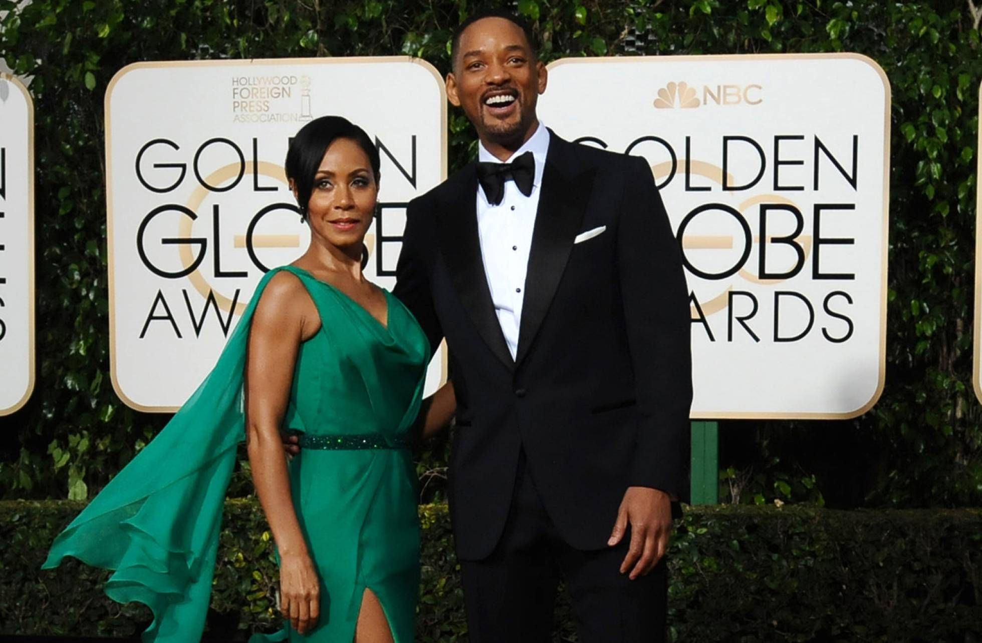 Jada Pinkett y su marido Will Smith, en la entrega de los Globos de Oro el pasado 10 de enero. Jada Pinkett y su marido Will Smith, en la entrega de los Globos de Oro el pasado 10 de enero.