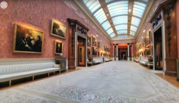 Puedes visitar el palacio de Buckingham en 3D