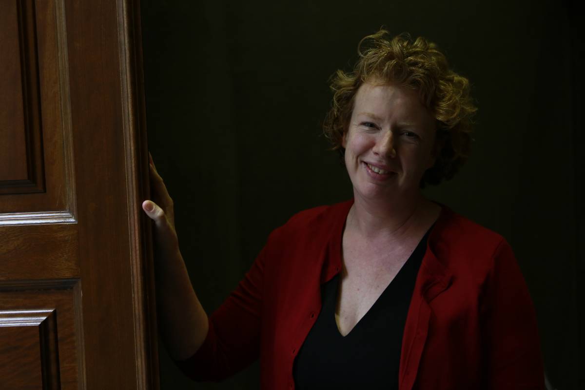 La neuróloga Suzanne O'Sullivan hace unas semanas en Madrid.