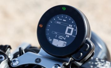 Instrumentación de la XSR 900.