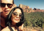 Vanessa Hudgens, investigada por dañar una piedra protegida