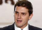 Ciudadanos party leader Albert Rivera speaks during a news conference after the signature of an agreement with Socialists' (PSOE) party leader Pedro Sanchez (unseen) in Madrid, Spain February 24, 2016. REUTERSJuan Medina