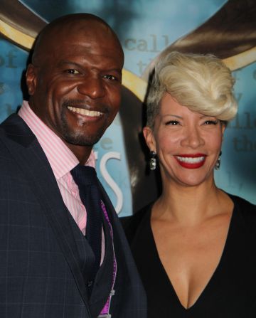 Terry Crews y su mujer, Rebecca King. Terry Crews y su mujer, Rebecca King.