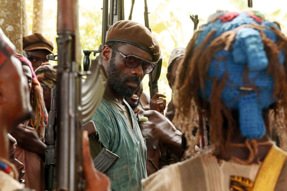 Idris Elba en la película 'Beasts of No Nation'.