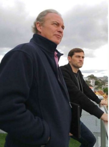 Bertin Osborne en la casa de Iker Casillas Bertin Osborne en la casa de Iker Casillas