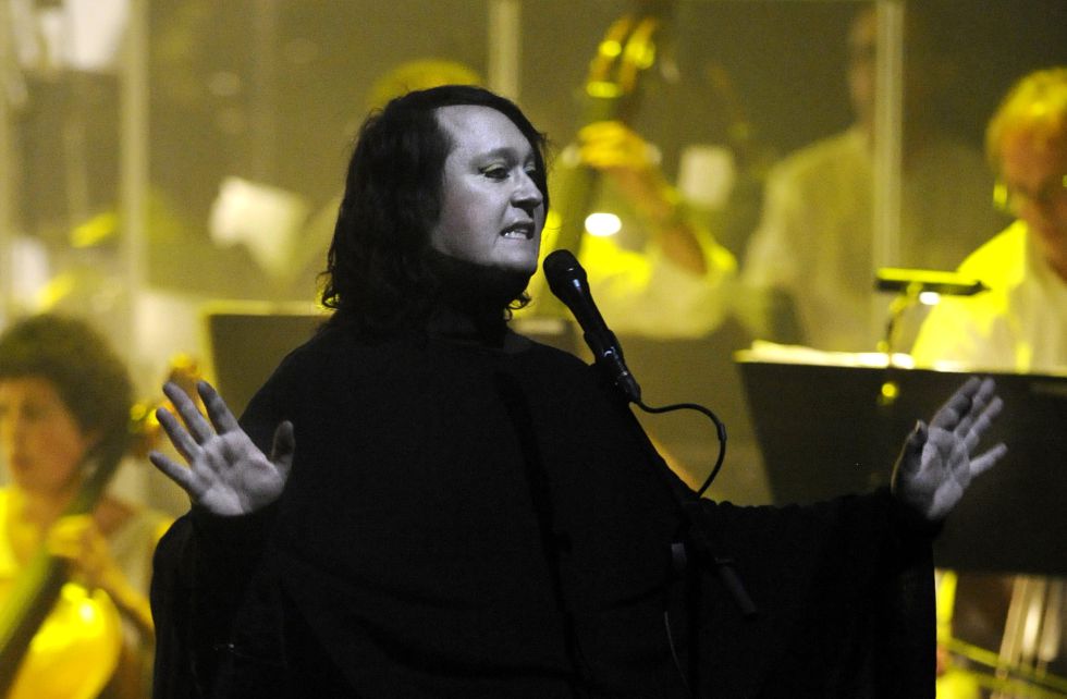 La cantante Anohni La cantante Anohni
