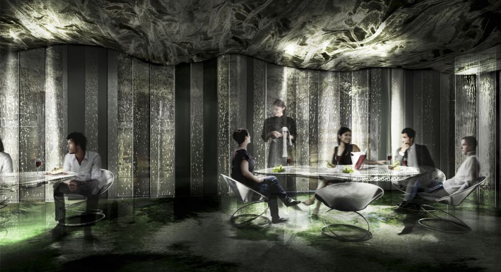 Render del restaurante Enigma que tiene prevista su apertura para junio. Render del restaurante Enigma que tiene prevista su apertura para junio.