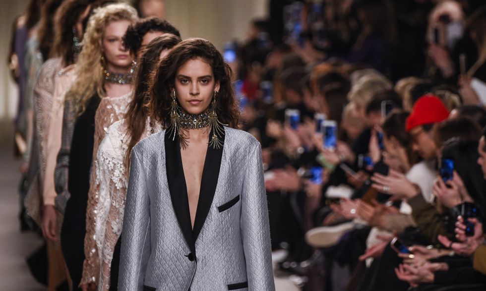 Desfile de Lanvin en Paris.