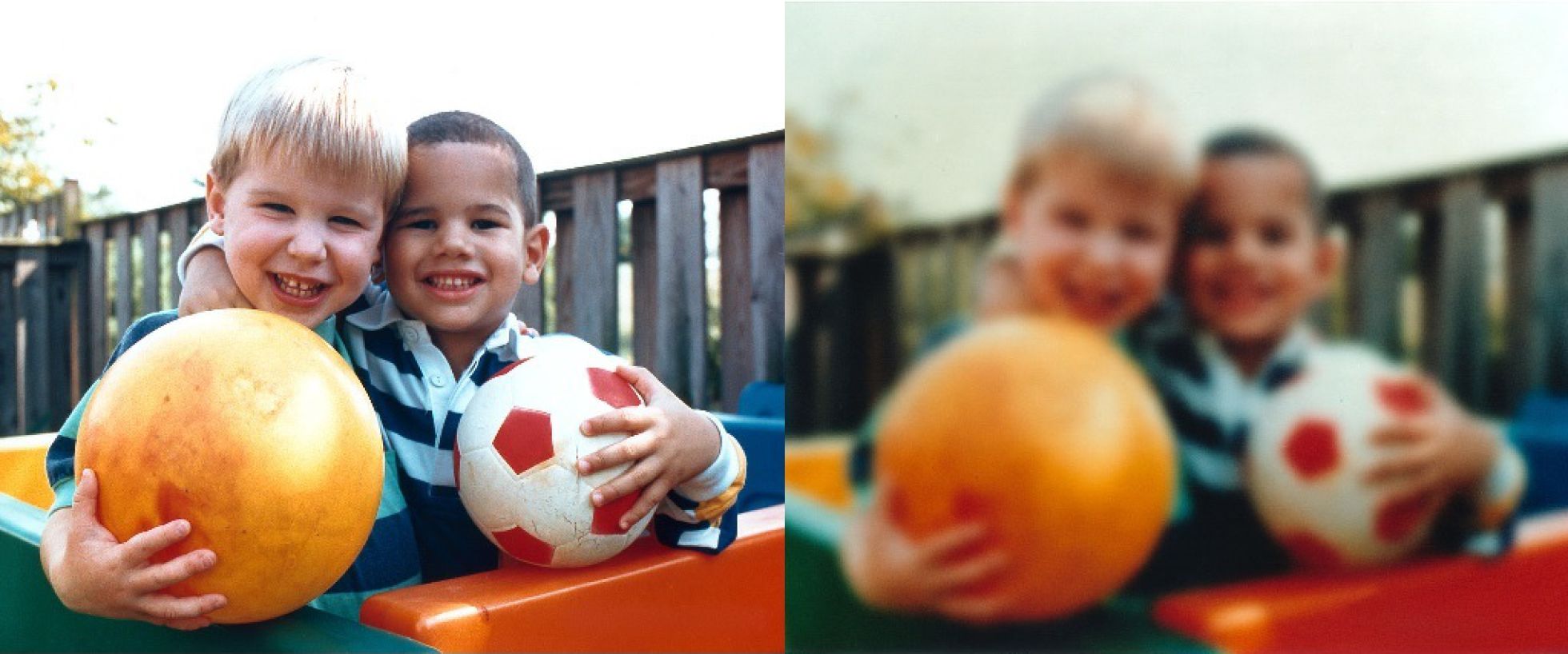 Visión normal a la izquierda y con cataratas a la derecha Visión normal a la izquierda y con cataratas a la derecha