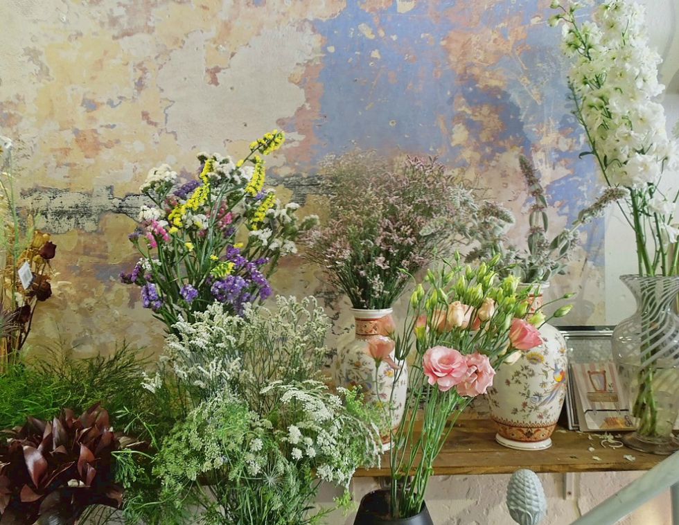 Detalle del taller de Flowers' Will Detalle del taller de Flowers' Will