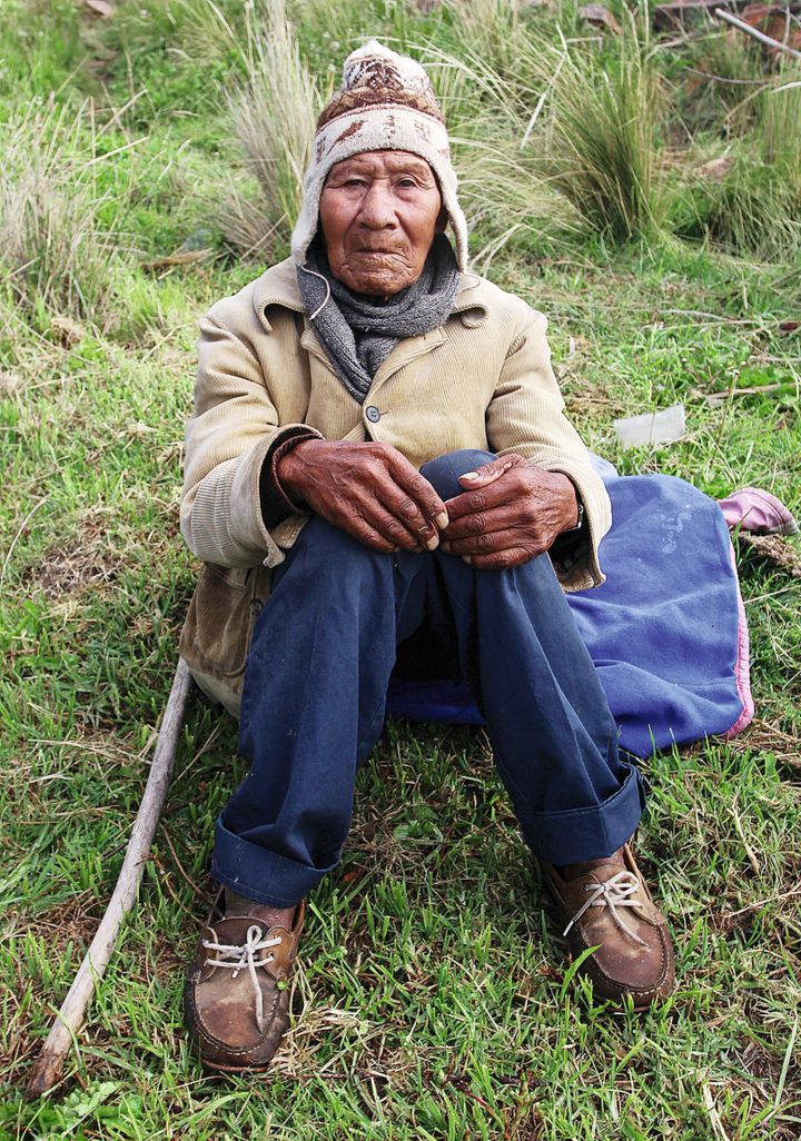 El nonagenario Eusebio Callizaya, uno de los más longevos de Pariti. El nonagenario Eusebio Callizaya, uno de los más longevos de Pariti.
