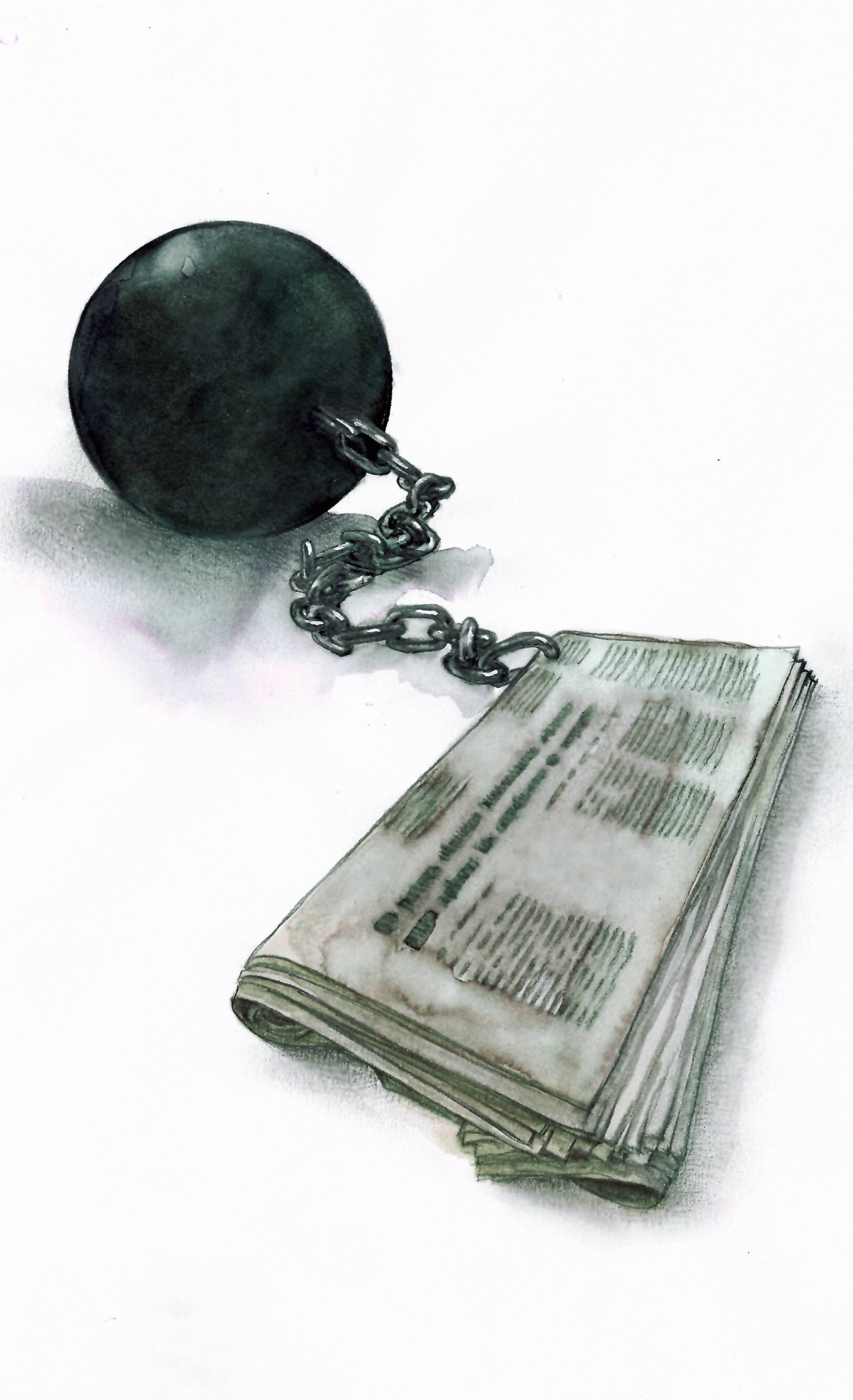 Las columnas en blanco Las columnas en blanco