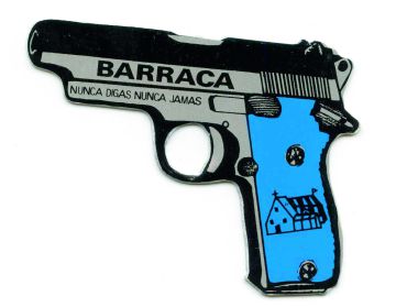 Un 'flyer' de la discoteca Barraca. Un 'flyer' de la discoteca Barraca.