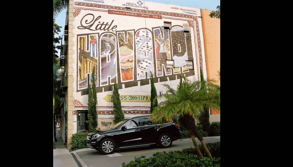 A mural on Calle Ocho, the heart of Little Havana.