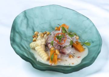 Uno de los platos del chef Gastón Acurio.