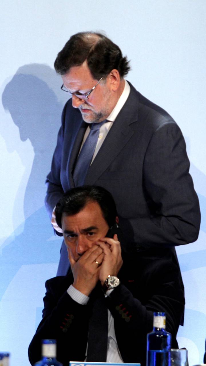 Mariano Rajoy, durante un acto de su partido celebrado en Cuenca el 14 de abril de 2016. Mariano Rajoy, durante un acto de su partido celebrado en Cuenca el 14 de abril de 2016.