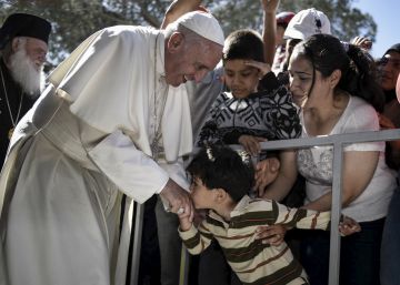 El Papa visita Lesbos