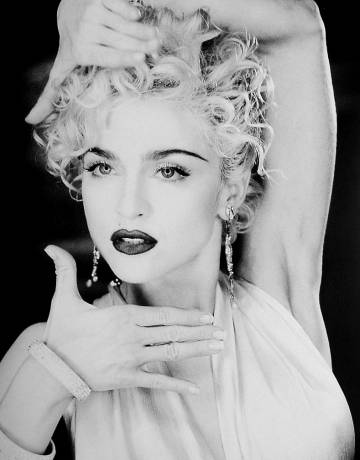 Madonna en el videoclip de 'Vogue' Madonna en el videoclip de 'Vogue'