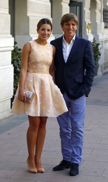 Manuel Díaz, con Virginia Troconis el pasado junio Manuel Díaz, con Virginia Troconis el pasado junio