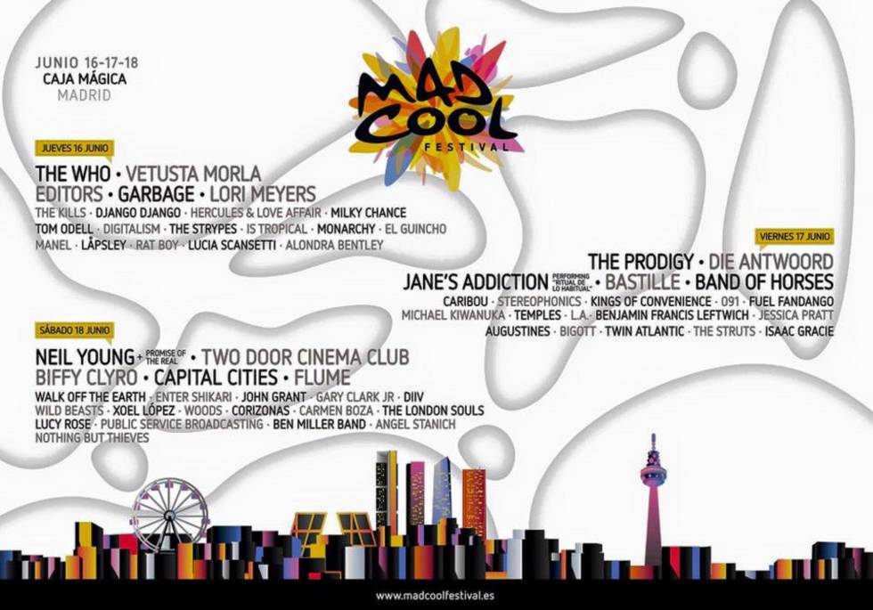 Festivales 2016: ¿Es Madrid la capital musical definitiva? Festivales 2016: ¿Es Madrid la capital musical definitiva?